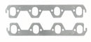 Mr. Gasket Header Gaskets - Aluminum-Layered 1987-1995 Ford 302/5.0L & 351W/5.8L, Oval Ports-1