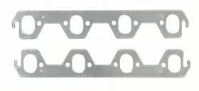 Mr. Gasket Header Gaskets - Aluminum-Layered 1987-1995 Ford 302/5.0L & 351W/5.8L, Oval Ports