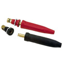 Moroso Quick-Disconnect Flush Mount Battery Cable Connectors - 1 Black - 1 Red-1