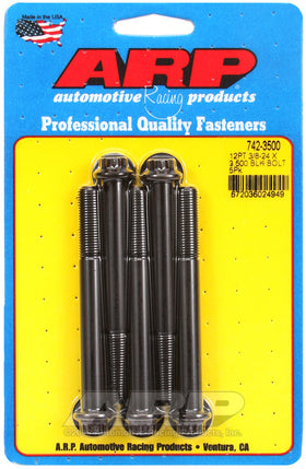 3/8-24 X 3.500 BLK 3/812PT 5PK