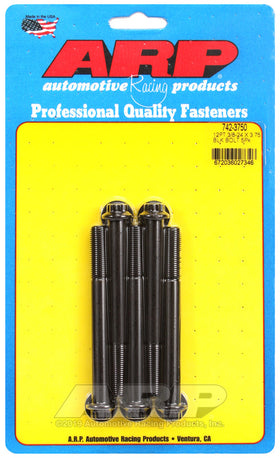 3/8-24 X 3.750 BLK 3/812PT 5PK