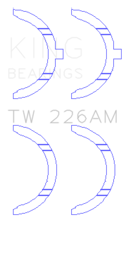 King Toyota 3SGTE Thrust Washer Set