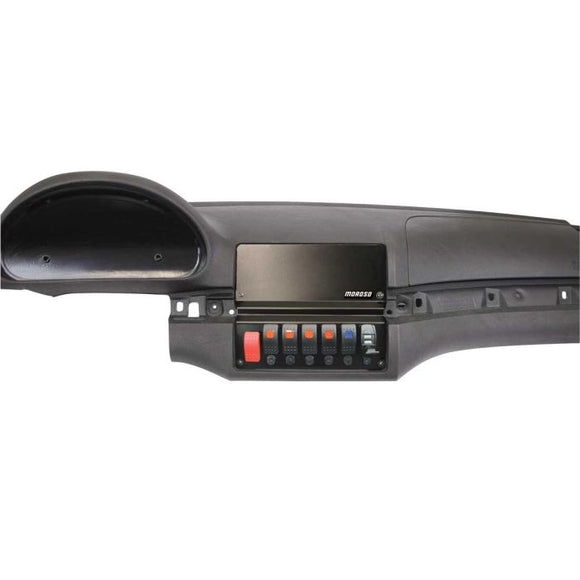 Moroso BMW E46 Dash Block Off Plate With Switches