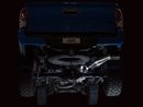 AWE 0FG Exhaust with BashGuard for 3rd Gen Tacoma - Dual Diamond Black Tips-15