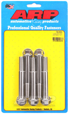 1/2-20 X 3.500 SS HEX 5PK