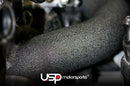 SPULEN Turbo Outlet Pipe with Turbo Muffler Delete For MK7/A3/S3-11