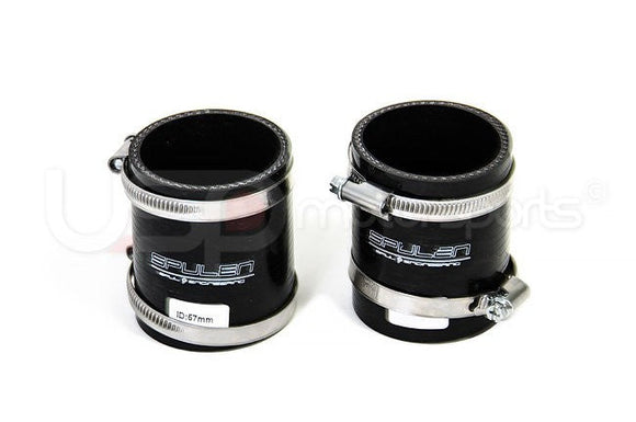 SPULEN Turbo Outlet Pipe with Turbo Muffler Delete For MK7/A3/S3