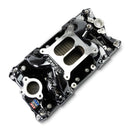 Edelbrock Chevy Small Block Performer RPM AIR-Gap Intake Manifold Black Plasma Finish-2