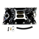 Edelbrock RPM Air-Gap Manifold for Small-Block Chevy Vortec, Black Plasma Finish-3