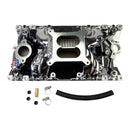 Edelbrock RPM Air-Gap Manifold for Small-Block Chevy Vortec, Chrome Plasma-3