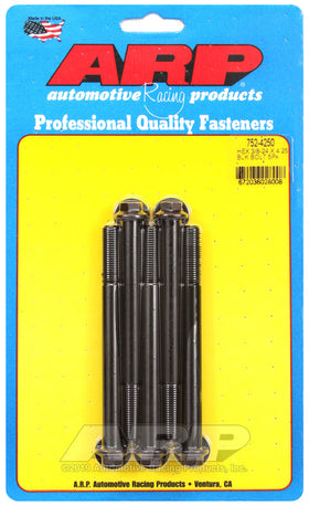 3/8-24 X 4.250 BLK 3/8 HEX 5PK