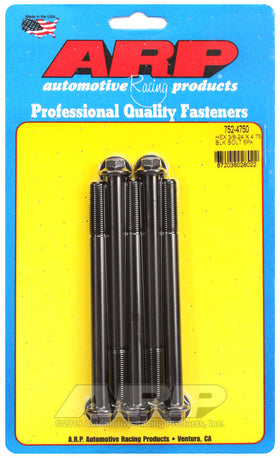 3/8-24 X 4.750 BLK 3/8 HEX 5PK