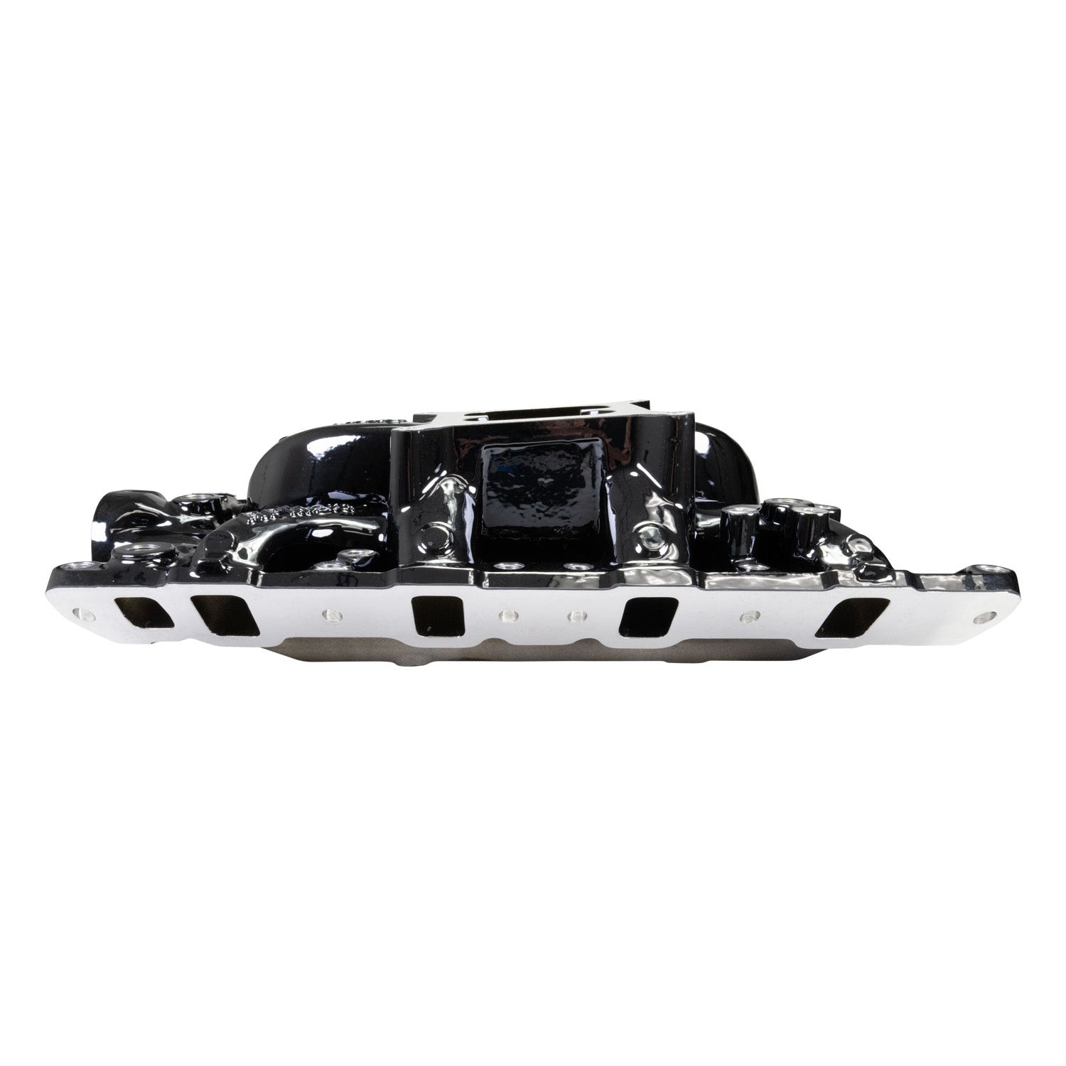 Edelbrock RPM Air-Gap Intake Manifold for Small-Block Ford, Black Plasma Finish