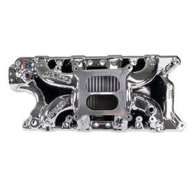 Edelbrock RPM Air-Gap Intake Manifold for Small-Block Ford, Chrome Plasma Finish