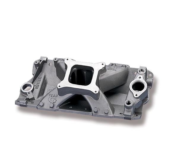 WEIAND MANIFOLD. SBC EARLY SP SQ
