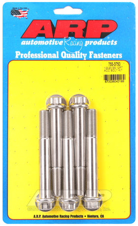 1/2-20 X 3.750 SS 12PT 5PK