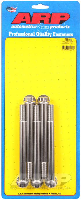 1/2-20 X 5.500 SS 12PT 5PK