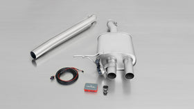 Remus 2014 Mini Cooper S F56 2.0T Axle Back Exhaust w/Adapter/Front Silencer/Polished Tail Pipe Set
