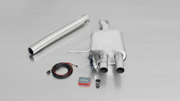 Remus 2014 Mini Cooper S F56 2.0T Axle Back Exhaust w/Adapter/Front Section/Polished Tail Pipe Set