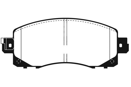 EBC 18+ Subaru Crosstrek 2 Ultimax Front Brake Pads - 0