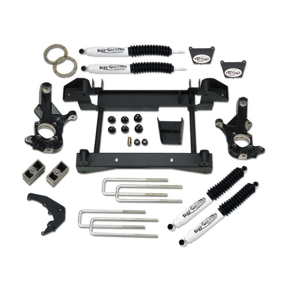 Tuff Country 01-10 Chevy Silverado 2500HD 4x4 4in Lift Kit (w/1pc Sub Frame SX8000 Shocks)