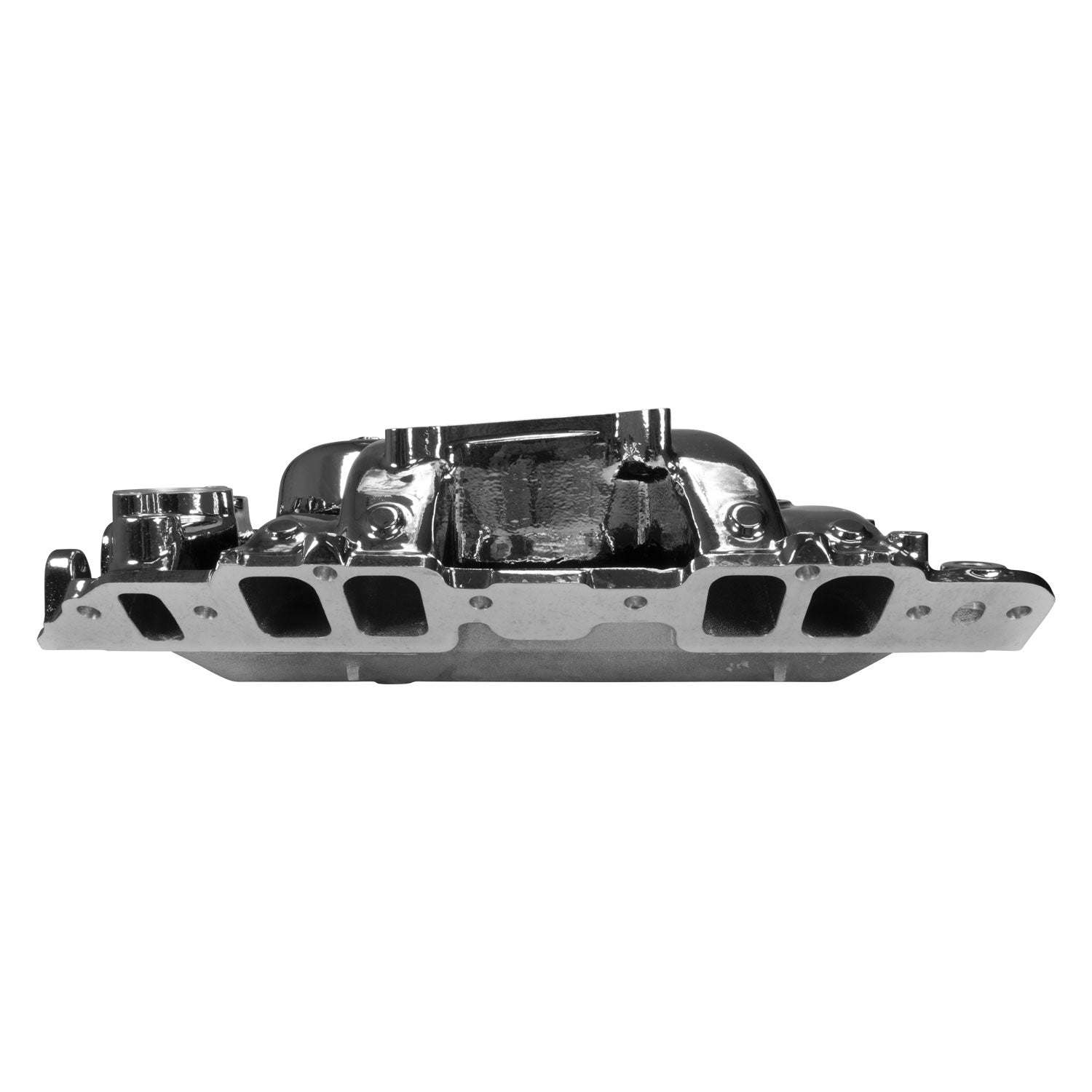 EDELBROCK RPM Air-Gap Big Block Chevy 2-R Intake Manifold, Chrome Plasma Finish
