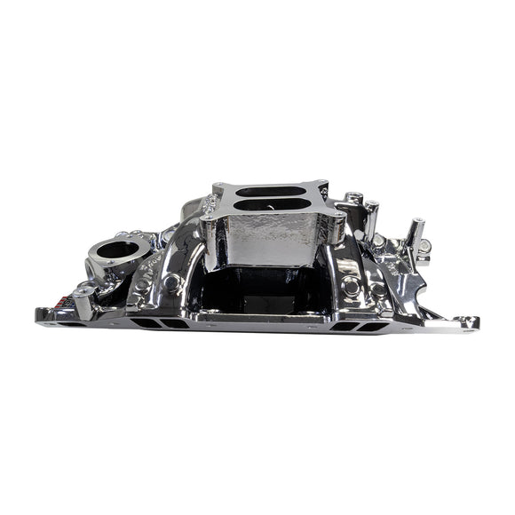 EDELBROCK RPM Air-Gap Small Block Chrysler Intake Manifold - Chrome Plasma