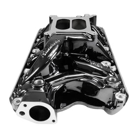 EDELBROCK RPM Air-Gap Small Block Ford 351W Intake Manifold, Black Plasma Finish - 0