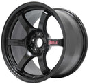 Gram Lights 57DR 17x9.0 +38 5-114.3 Semi Gloss Black Wheel-1