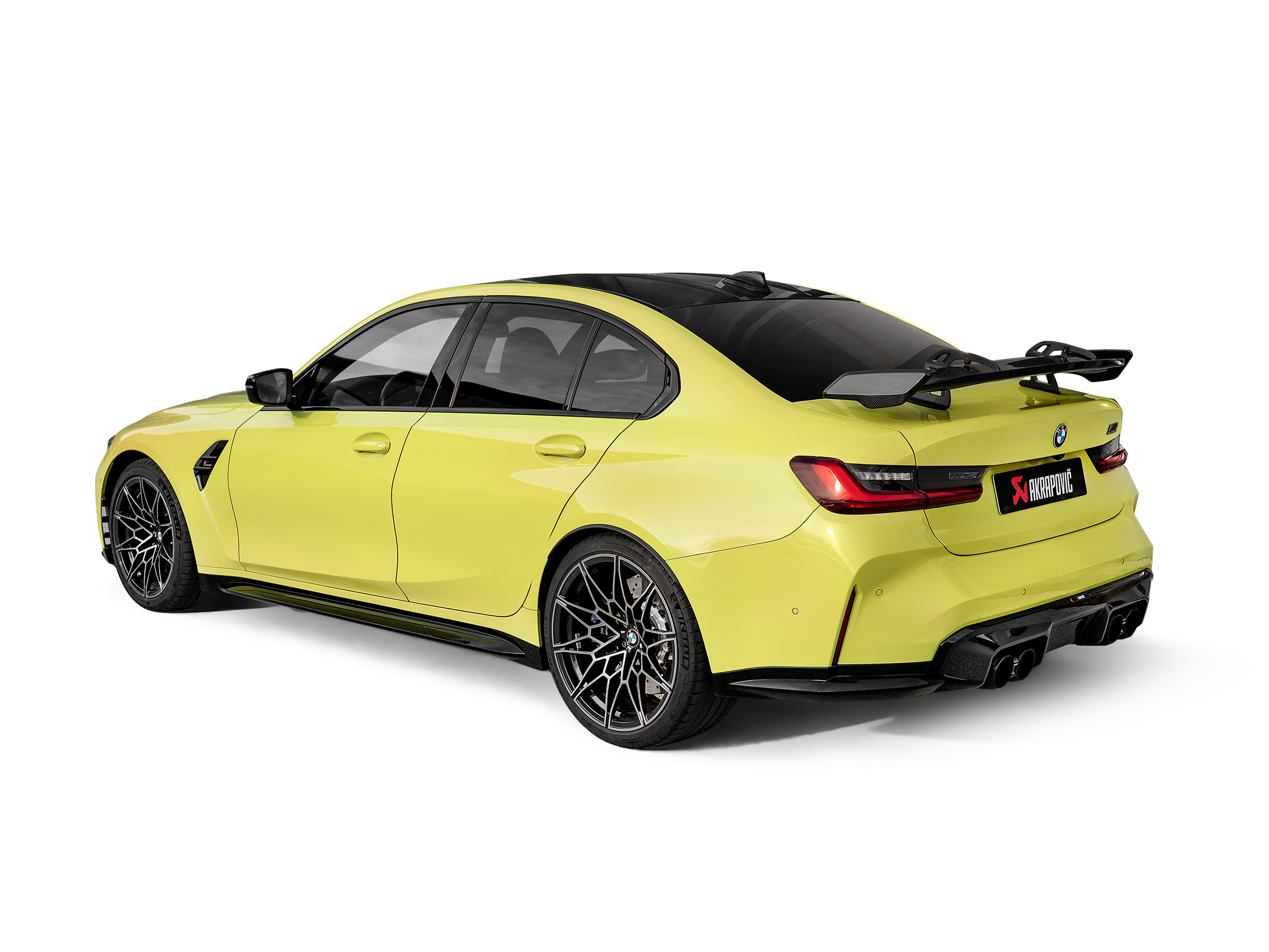 Akrapovic 2021+ BMW M3 (G80)/M4 (G82) Slip-On Line (Titanium) (Req. Tips)
