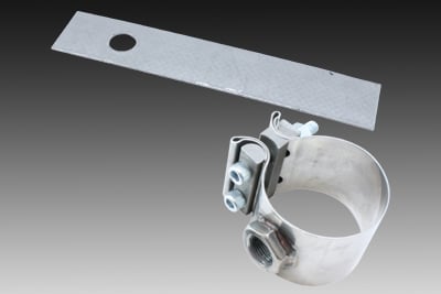 AEM No-Weld O2 Sensor Mount for 2.25 to 2.5 inch Diameter Pipe