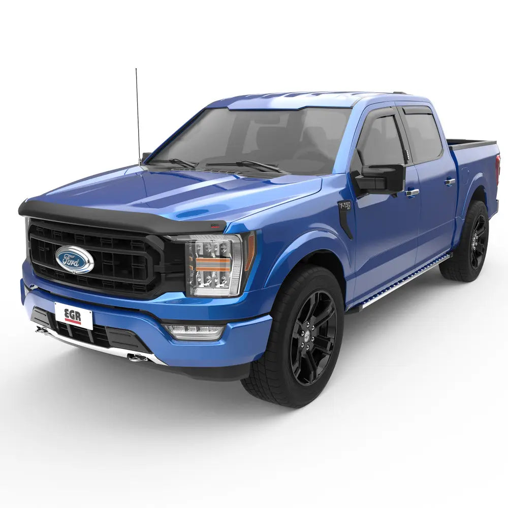 EGR 2021+ Ford F150 Superguard Hood Shield - Smoke (303581) - 0