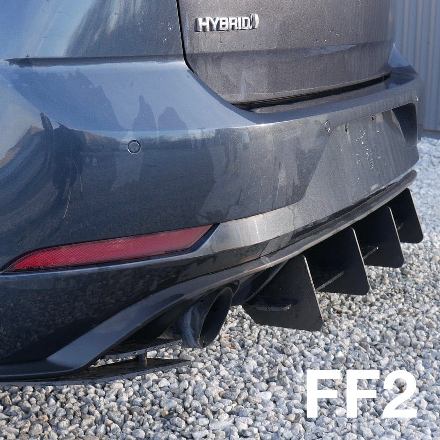 Beri-Backer Mk7.5 GTI Rear Diffuser - 0
