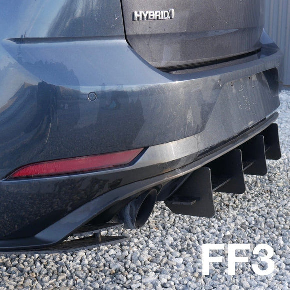 Beri-Backer Mk7.5 GTI Rear Diffuser