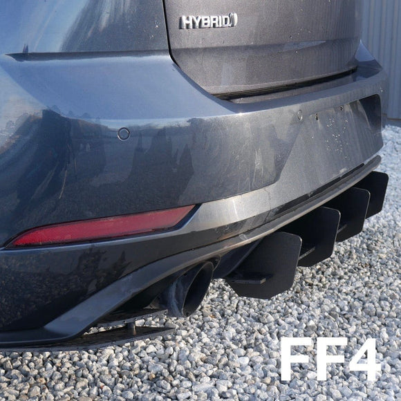 Beri-Backer Mk7.5 GTI Rear Diffuser