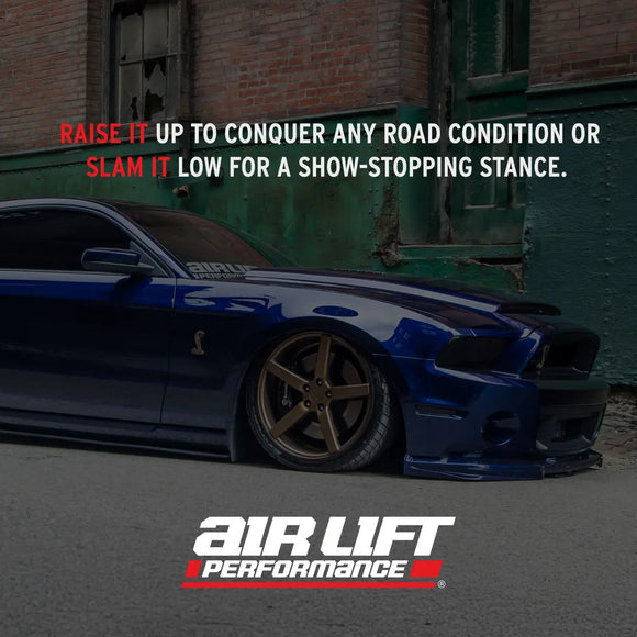 Performance Air Suspension Front Kit 05-14 Ford Mustang S197 Platform - (Base, GT, Convertible, GT500)