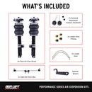 Performance Air Suspension Front Kit 05-14 Ford Mustang S197 Platform - (Base, GT, Convertible, GT500)-4