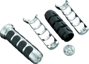 Kuryakyn ISO Grips For Heated Grips Chrome-1