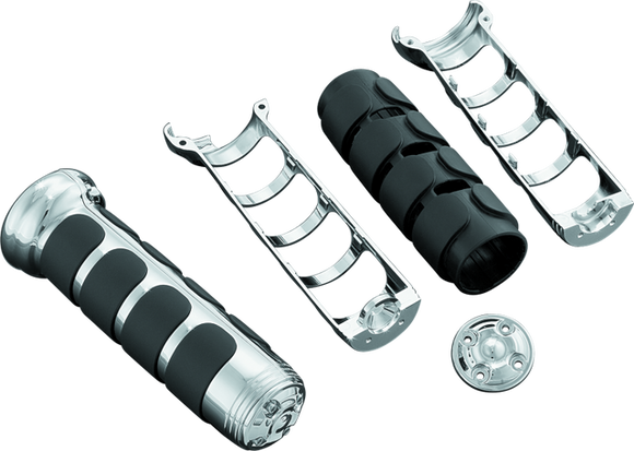Kuryakyn ISO Grips For Heated Grips Chrome