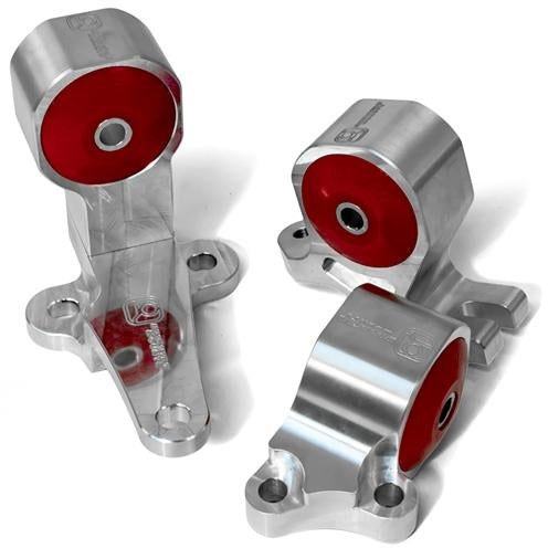 Innovative 88-91 Civic B-Series Silver Aluminum Mounts 85A Bushings (Cable)