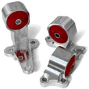 Innovative 88-91 Civic B-Series Silver Aluminum Mounts 60A Bushings (Cable)-1