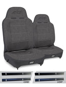 PRP 03-06 Jeep Wrangler TJ Enduro High Back Reclining Suspension Seats Kit - Gray (Pair)-1