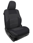 PRP 2011+ Toyota 4Runner Front Seat Covers (Pair) - Black/Grey-1