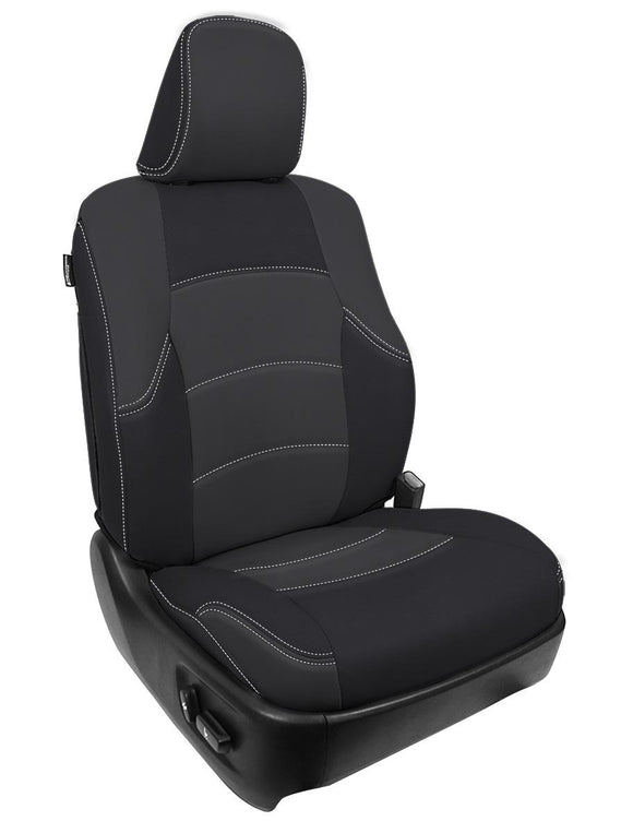 PRP 2011+ Toyota 4Runner Front Seat Covers (Pair) - Black/Grey