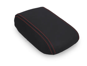 PRP 2013-2017 Subaru Crosstrek Center Console Cover - Black w/ Red Stitch