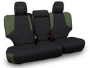 PRP 11-24 Toyota 4Runner Rear Bench Cover - 5-seat model - Black/Olive Green-1
