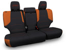PRP 11-24 Toyota 4Runner Rear Bench Cover - 5-seat model - Black/Orange-1