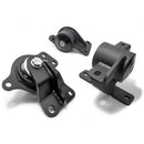 Innovative 05-08 Honda FIT/JAZZ L-Series Black Steel Mounts 75A Bushings (Auto Trans)-1