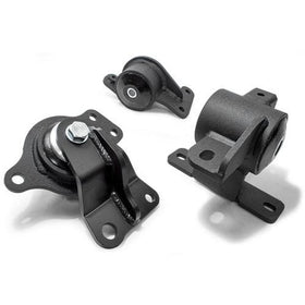 Innovative 05-08 Honda FIT/JAZZ L-Series Black Steel Mounts 85A Bushings (Auto Trans)