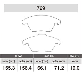 iSWEEP Brake Pads | Front • PQ35 A3/TT, Golf/GTI/Jetta/GLI - 0